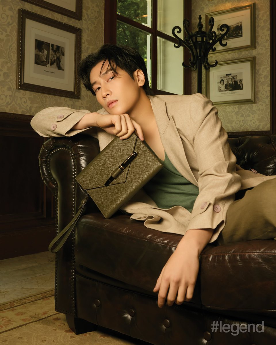focusbible's tweet photo. IG: hashtag_legend  Post update 
01/06/2026

“I feel like I don’t want to ever get used to anything or, I guess, comfortable with anything. I always want to try something new.” Beyond breaking out as Vegas in ‘KinnPorsche: The Series’, rising Thai actor Wichapas “Bible” Sumettikul is constantly pushing his own boundaries. Gracing the June cover of #legend, Bible opens up about his newfound passion for journaling, capturing his thoughts and reflecting on his journey with the timeless elegance of Montblanc. Whether stepping into diverse roles or exploring a wider range of storytelling, the 28-year-old star is focused on understanding human nature without ever resting on his laurels.

Read about the star’s logical approach to character building, his evolving perspective on human nature, and his aspirations beyond acting via the link in bio.

@montblanc_world #MontblancHK

꒰⁠ #BibleWichapas #bsumone @biblesumett ♡ ꒱