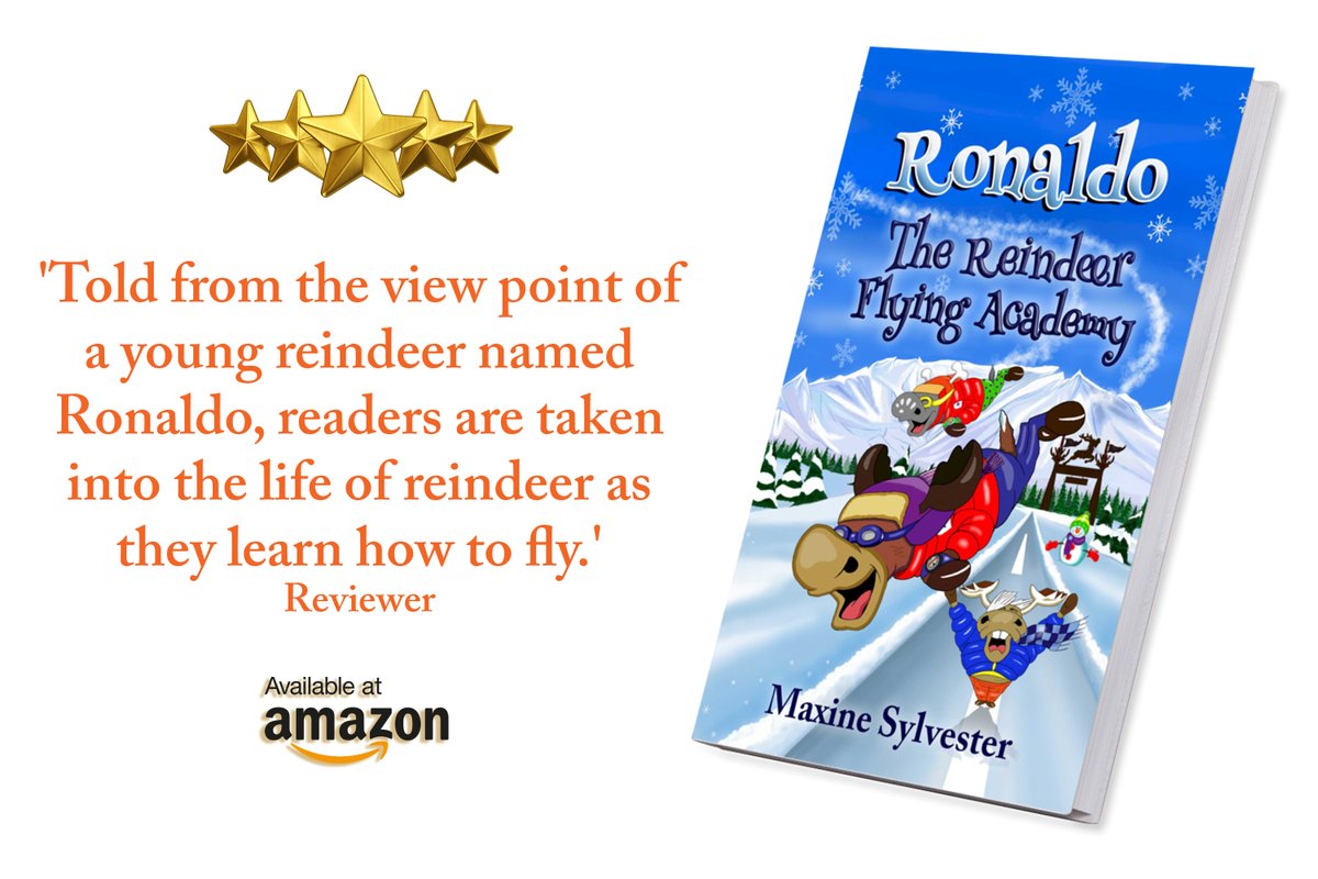flyingronaldo's tweet photo. "Meet Ronaldo, a reindeer who is about to have a very memorable moment at his Flying Academy. Today is The Endurance Challenge where young flying cadets are tested to see how many laps they can complete ...
https://t.co/cNWAmCnNHb
#kidbook #kidbooks #kidsbooks #kidsbook https://t.co/pTA1G0bxcE