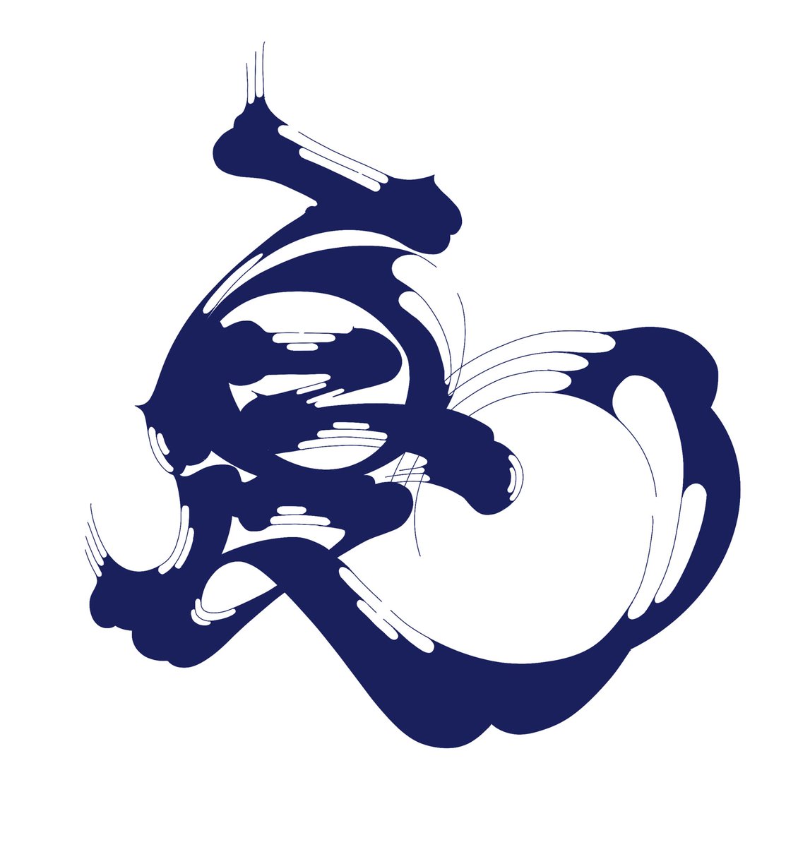 outputdesign_'s tweet photo. タギングと髭文字の掛け合わせ。
大虫食いは使い所が難しい。
#作字 https://t.co/4anxJAq5CU