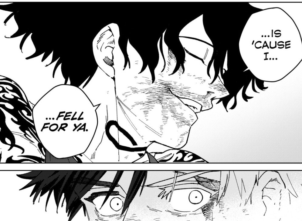 d_tulipsmoke's tweet photo. happy pride month to tsubakino tasuku and endo yamato precisely🫶🏻 i'll be forever grateful to nii satoru for having such loud queer voices as an important elder figure to our protag and one of major antagonists. you are the shining stars of wbk, never stop being yourselves https://t.co/Itc8DjQv0G