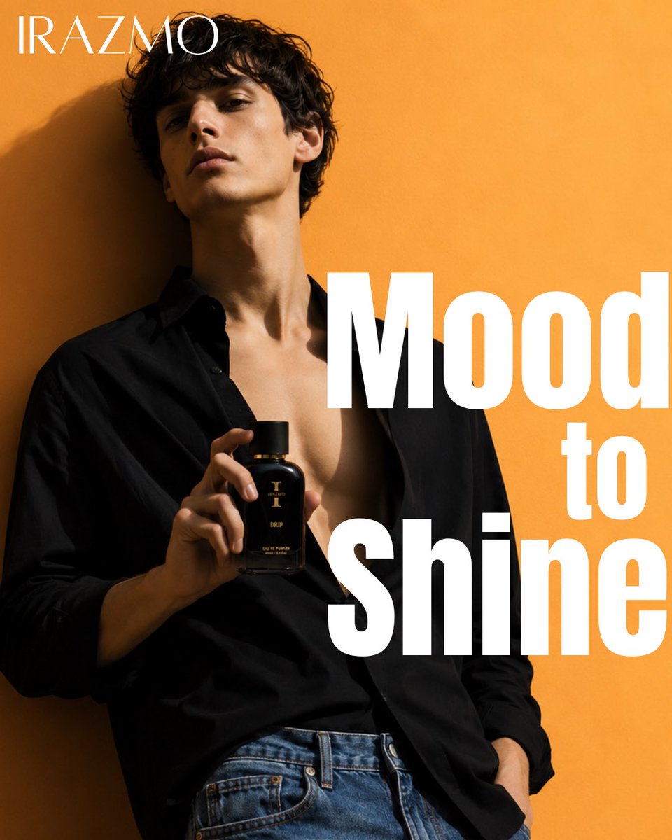 Irazmo_official's tweet photo. DRIP by Irazmo
For the days when you are in a “Mood To Shine”

#Irazmo #DripByIrazmo #MoodToShine #JustLikeYou #FineFragrance #MensFragrance #PerfumeLover #FragranceCommunity #LuxuryForLess #EDP #EveryMoodHasAFragrance #ConfidenceInABottle #ScentOfTheDay #longlastingperfume https://t.co/qEc0JU3M8N