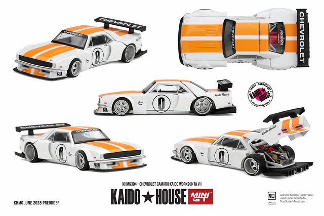 New from Kaido House and MINI GT! The June 2026 preorder lineup
