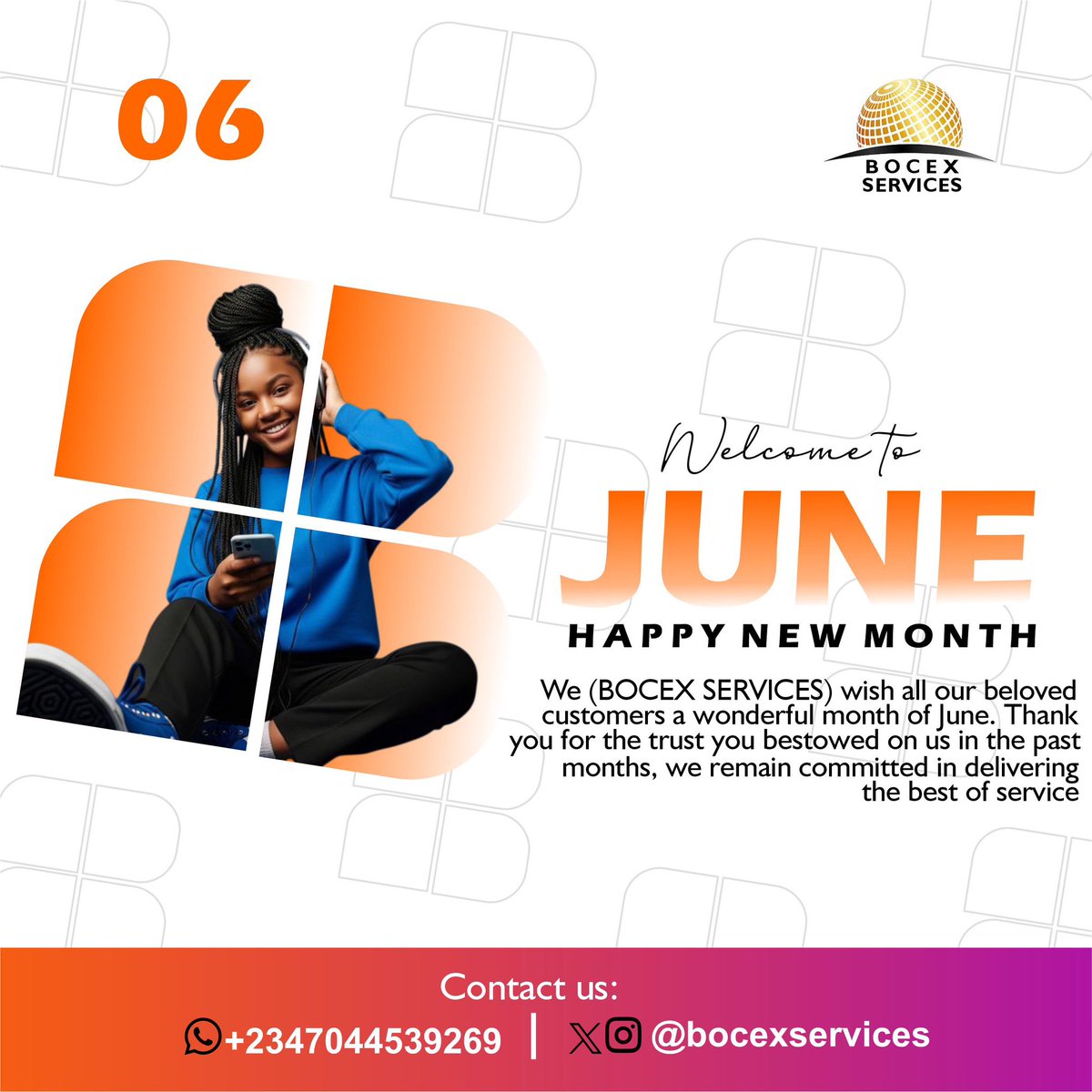 bocexservices's tweet photo. Happy new month ✨ https://t.co/hBQspUzfif