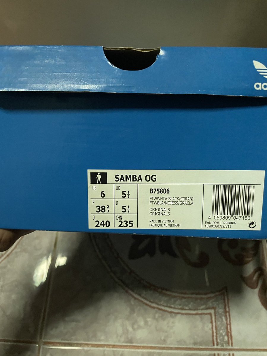 Ployrock's tweet photo. Adidas Samba og
Size 38.5 us6 uk5.5 j240
อปก กล่อง
ส่งต่อ 1600฿ส่งฟรี (shop3800฿)

#adidasshoes #adidassamba #adidassambaมือสอง #sambaog #ส่งต่อรองเท้ามือสอง https://t.co/DOLF6Sv6hn