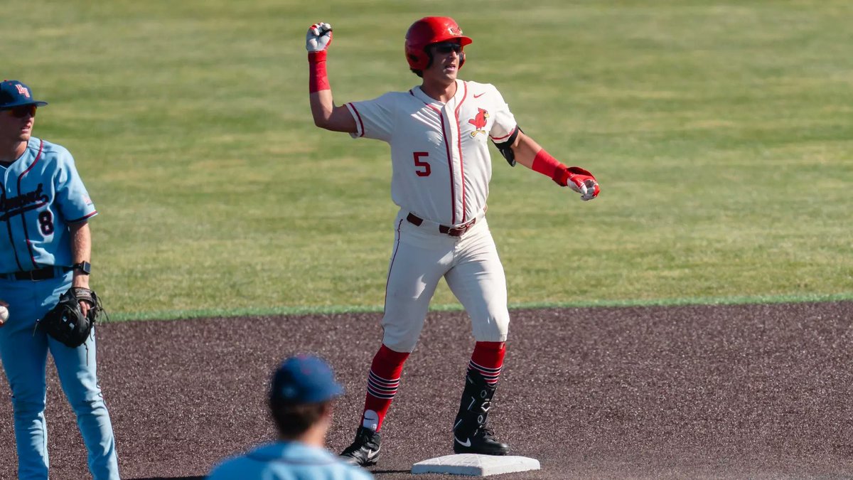 KendallRogers's tweet photo. PORTAL NEWS: The portal has started updating with the day officially 6/1 on the East Coast. @RedbirdBaseball INF Graham Mastros entered the portal. Mastros finished the 2026 campaign with a .358 average, 13 doubles, two triples, 14 homers and 48 RBIs. 

Profile: https://t.co/HL7mMHOPgp