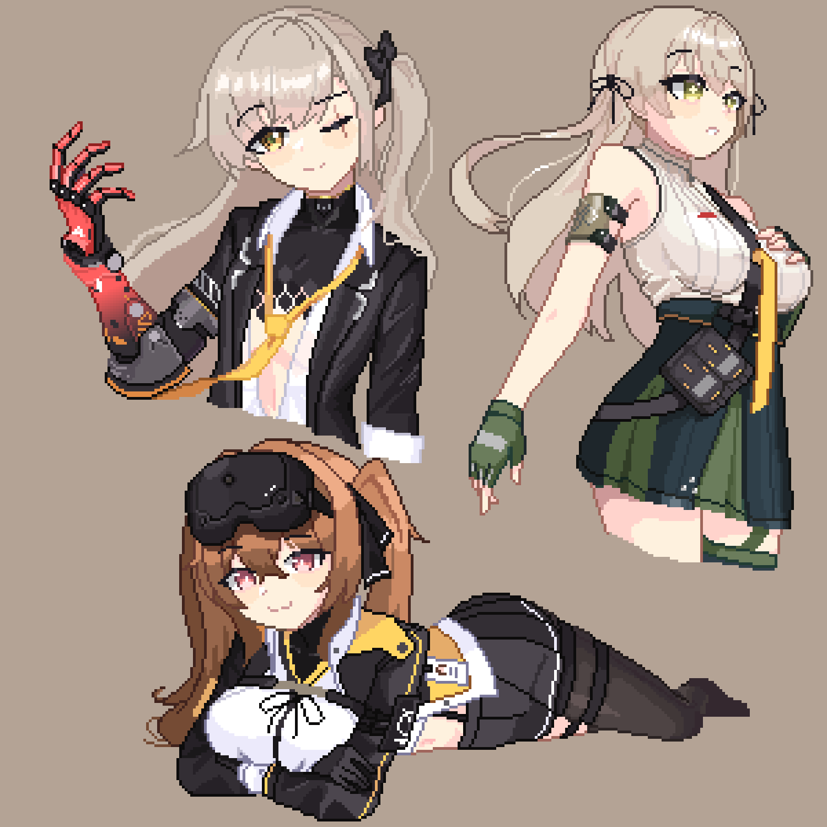 SaltmanWasTaken's tweet photo. UMP sisters

#GFL2Exilium
#ドルフロ2 https://t.co/Rr2LcgWv3S