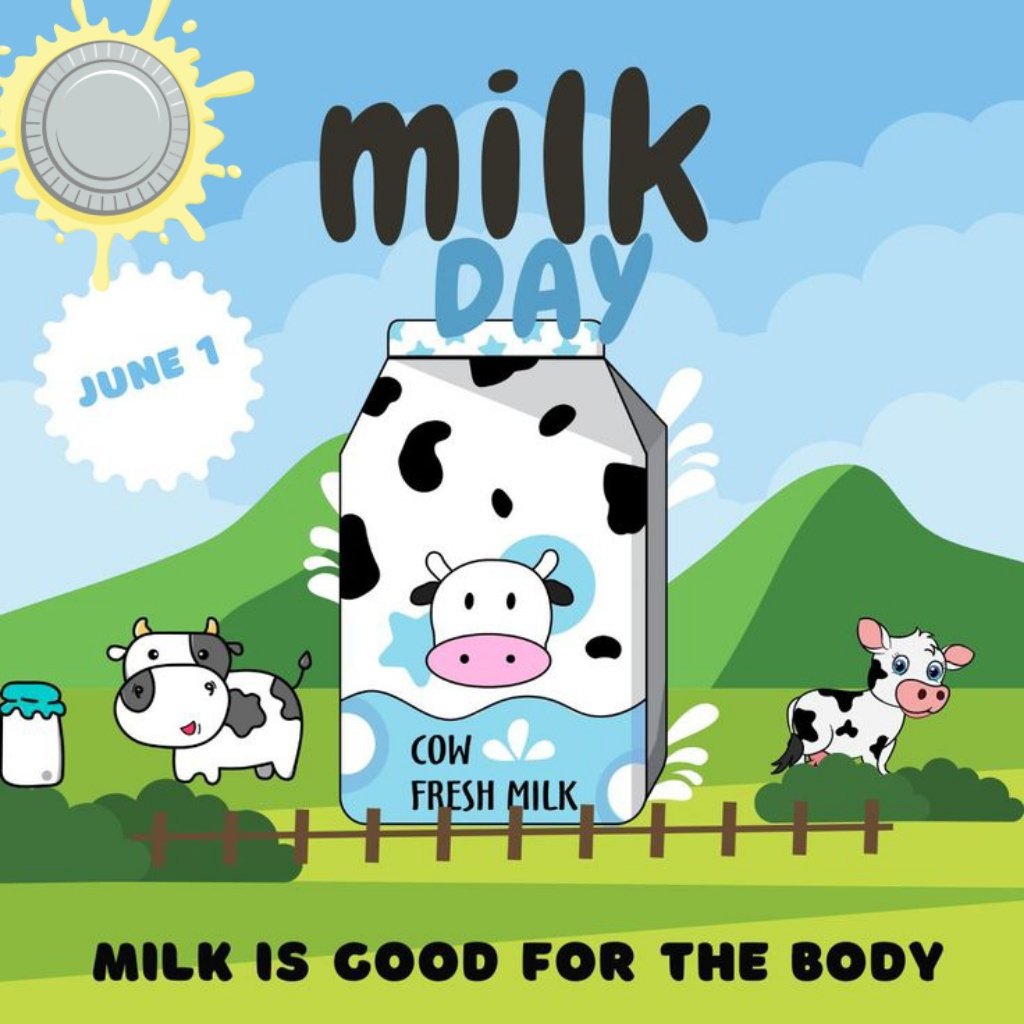 drkalamcsckheda's tweet photo. 🥛 Celebrating #WorldMilkDay!

Milk is a powerhouse of nutrition, supporting healthy growth, strong bones, and overall well-being.Let's recognize the importance of dairy in our daily lives and appreciate the hard work of dairy farmers.

#WorldMilkDay2026 #Nutrition #HealthyLiving https://t.co/szqmHrTsjr