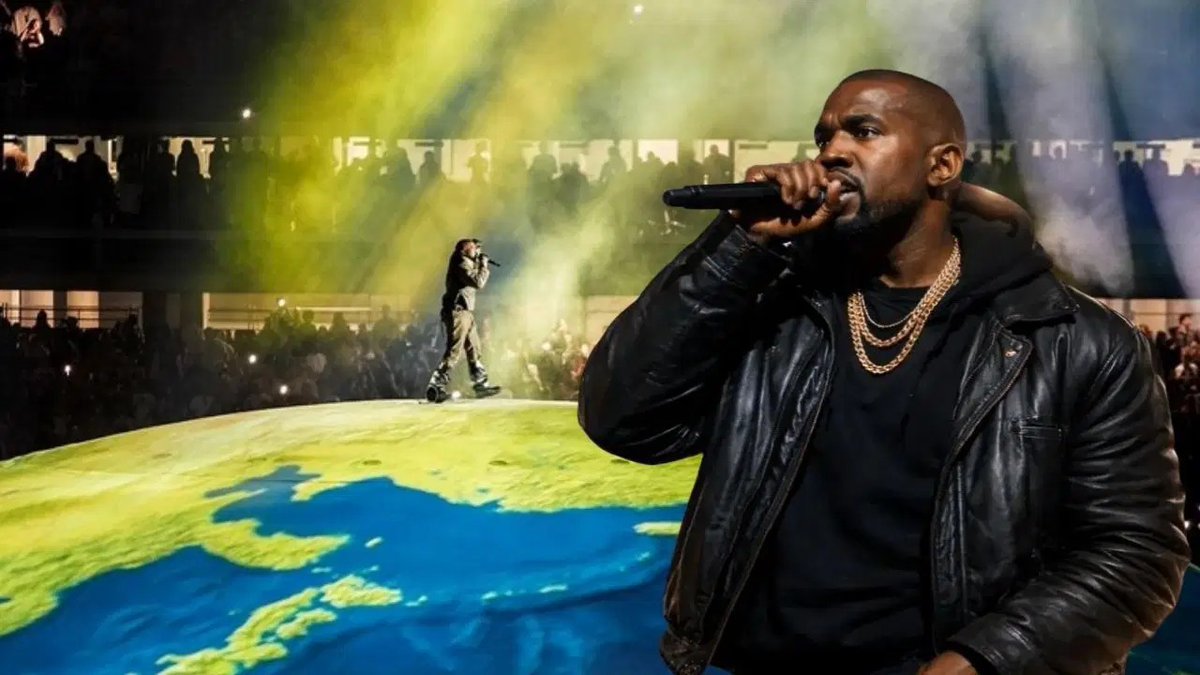 thshaber's tweet photo. Kanye West, yaptığı açıklamada kendisini "bir Tanrı" ve "yaşayan bir efsane" olarak nitelendirdi.

West ayrıca, "Ben bu gezegendeki en büyük varlığım." ifadelerini kullandı. https://t.co/HBvW6MUrcc