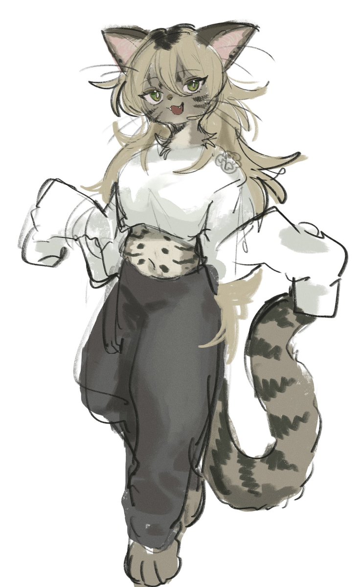 UDMOxsg's tweet photo. キジトラお姉さんらくがき https://t.co/uMpfbtz2i6