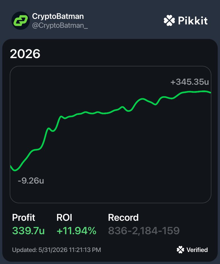 The Bettor Bat (+EV) tweet media