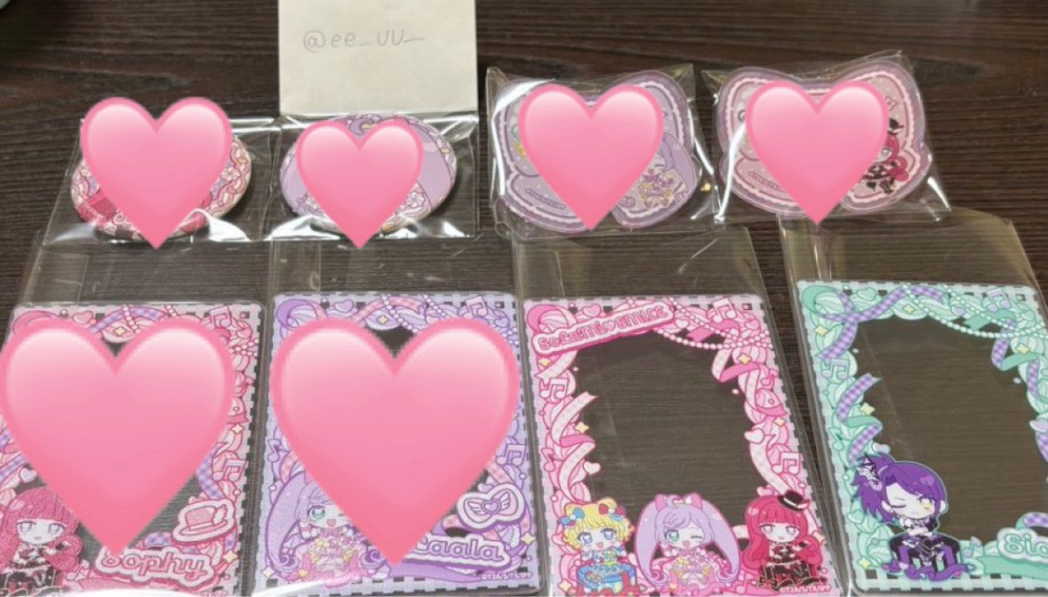 ee_uu__'s tweet photo. アイカツ プリパラ 交換 買取 譲渡

譲 画像の物
らぁら そふぃ シオン みかん あかり スミレ まどか ニーナ 珠璃 

求  買取 ＞ドロシー レオナ ガァルル

郵送のみ📮
買取の場合PayPayのみ
お値段提示お願いいたします🙇🏻‍♀️
異種◎ なんでも検討します

お気軽にお声掛けください🙌🏻 https://t.co/Yiy18ZeXkM