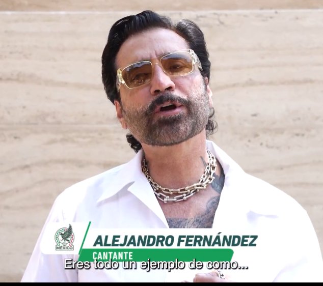 jmanceraaa's tweet photo. Chingon el video, pero por qué Alejandro Fernández se parece cada vez más a Kiko https://t.co/VDADkJzXD9