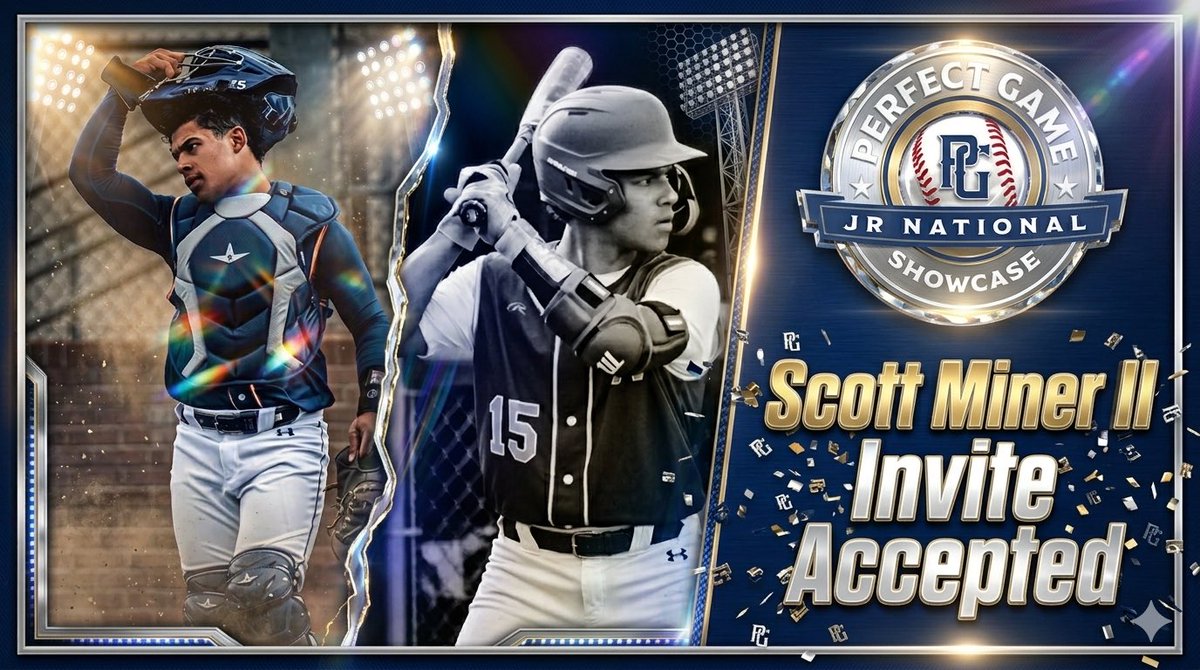 ScottMinerII15's tweet photo. Looking forward to competing at this weekend’s Perfect Game Jr. National Showcase at 
East Cobb | Marietta, GA.  @PGMidwestBB @PerfectGameUSA @OPS_WestviewBSB @Prime27_17 @Prospects_NE @KTPitching https://t.co/uTz8nImj4F