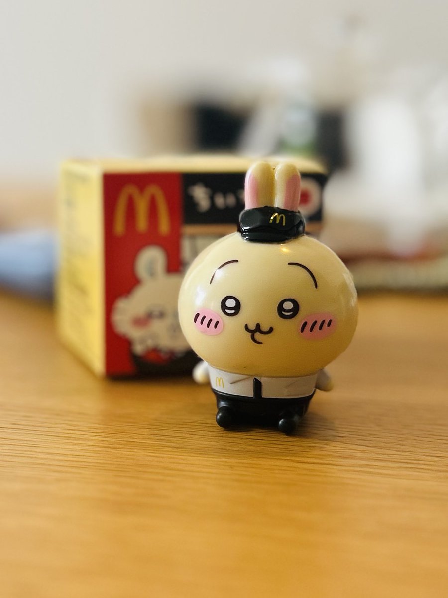 L2R_Alice's tweet photo. 1番好きなの子きた🫶🏻

 #ちいかわ  #マクドナルド @McDonaldsJapan https://t.co/scPffNxSd4