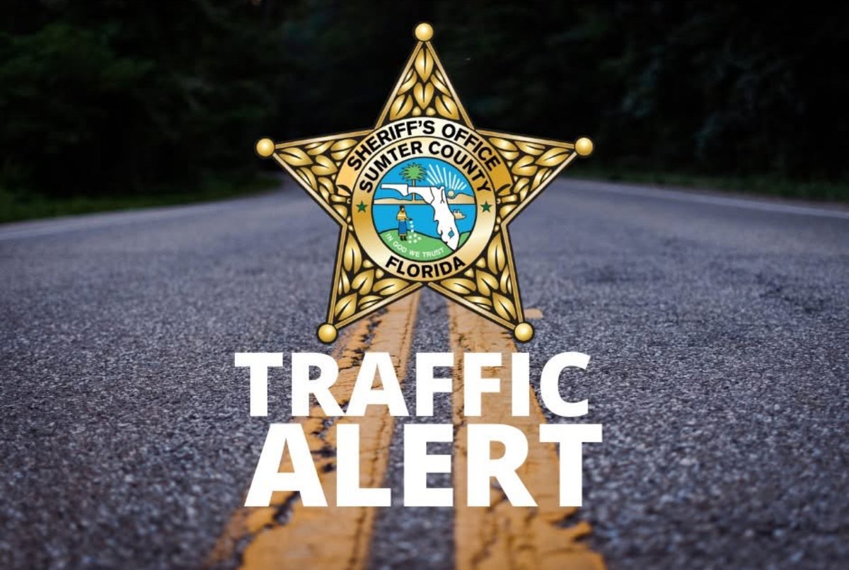 SCSOFL's tweet photo. TRAFFIC ALERT - WEBSTER https://t.co/edeXlQoyOy https://t.co/pt0HRizYVd