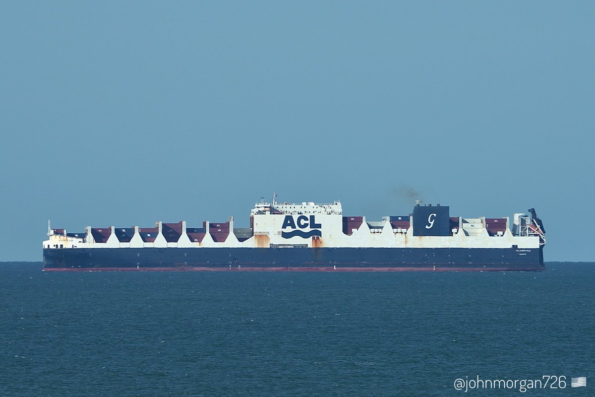 johnmorgan726's tweet photo. The #AtlanticContainerLine (#ACL) #ConRo #AtlanticSun, IMO:9670614 en route to Baltimore, Maryland @BShipspotting @BaltoChes flying the flag of Malta 🇲🇹. #ShipsInPics https://t.co/evRbs87hJw