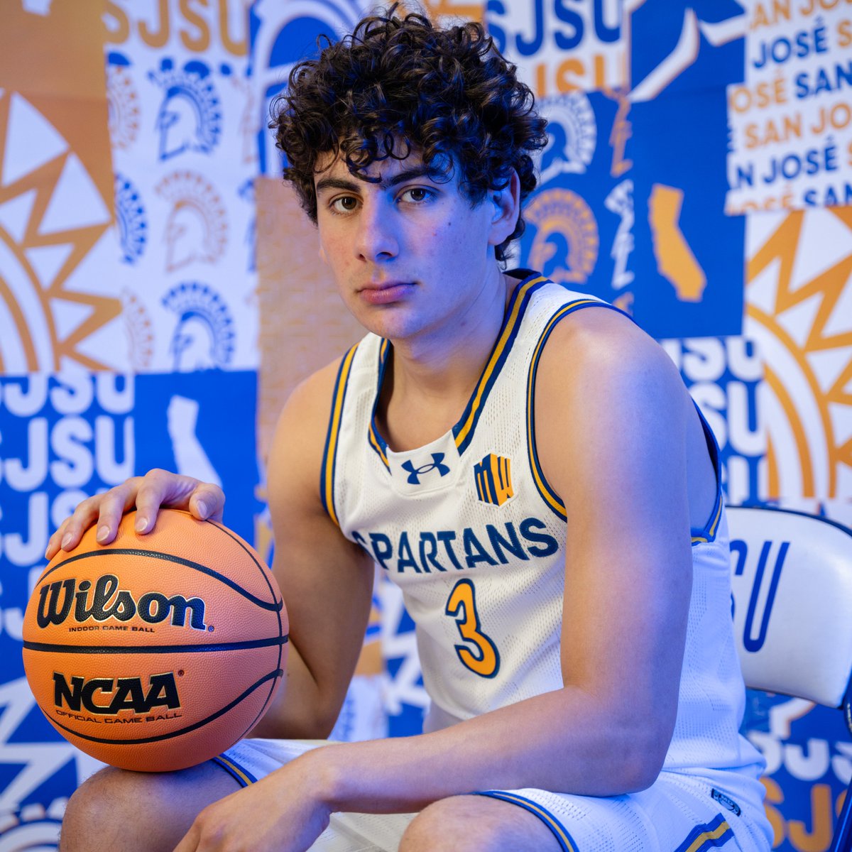 SanJoseStateMBB's tweet photo. Joey buckets back in Cali! ⚔️

@JoeyChammaa 

#AllSpartans https://t.co/UScWRIXZYy