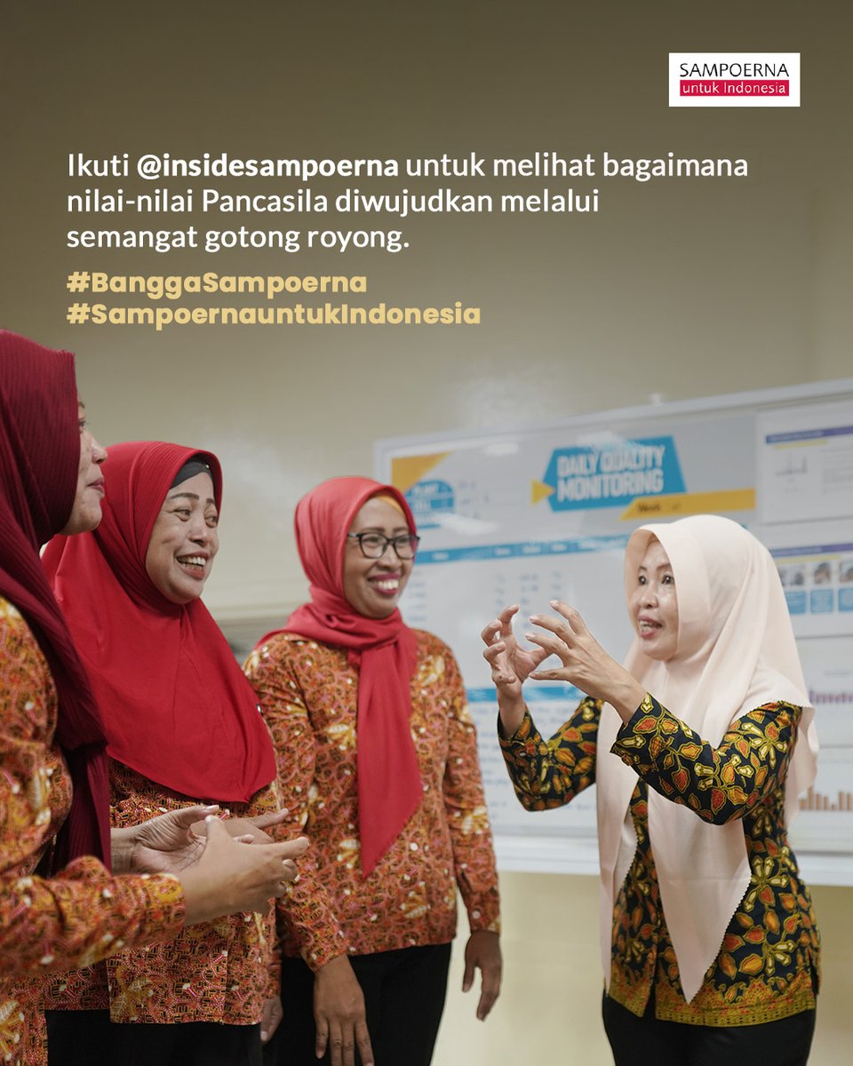 InsideSampoerna's tweet photo. Selamat Hari Lahir Pancasila. Mari terus bersatu, berkolaborasi, dan berkontribusi untuk Indonesia yang lebih maju!

#BanggaSampoerna #SampoernaUntukIndonesia https://t.co/pt0IQiDmBF