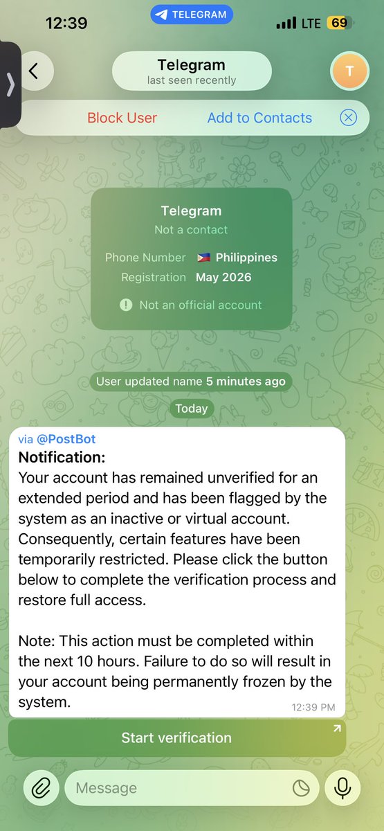 ItsMigsLim's tweet photo. New scam alert https://t.co/nz0cbSJMUa