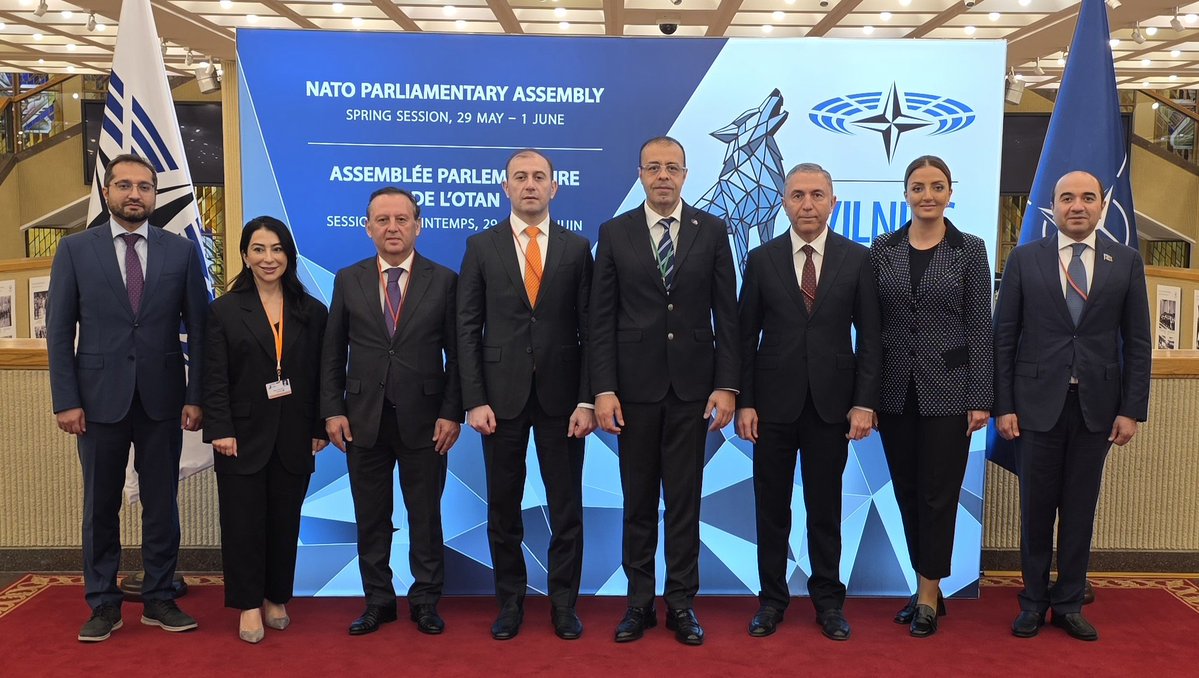 RT by @mikenov: RT by @mikenov: It is great to attend the next @NATO Parliamentary Assembly Spring Session held in #Vilnius, Lithuania 🇱🇹, with distinguished Members of the Parliament of the Republic of #Azerbaijan 🇦🇿. Azerbaijan, as an active and reliable partner of #NATO, continues its productive participation in the #NATOPA sessions. @natopa @Milli_Majlis #NATOPAVilnius