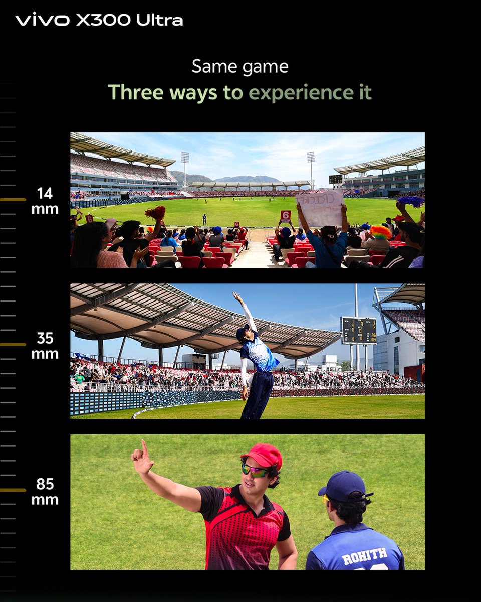 Vivo_Rajasthan's tweet photo. Three primes. One uncompromised vision.
The X300 Ultra’s triple prime lenses bring true optical precision across focal lengths—so every shot feels intentional, not improvised.
Buy now with exciting offers!
#vivoIndia #vivoX300Ultra #CreateLikeAPro #vivoRajasthan https://t.co/0zlipNFwVX