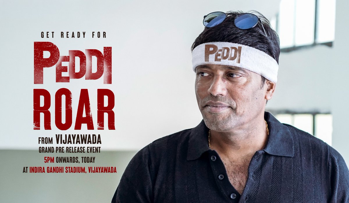 PeddiMovieOffl's tweet photo. #PEDDI in Cinemas Worldwide on 4th June.

#GetReadyForPeddi 💥💥 https://t.co/kggpiKWxYm