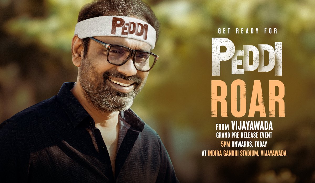 PeddiMovieOffl's tweet photo. #PEDDI in Cinemas Worldwide on 4th June.

#GetReadyForPeddi 💥💥 https://t.co/kggpiKWxYm