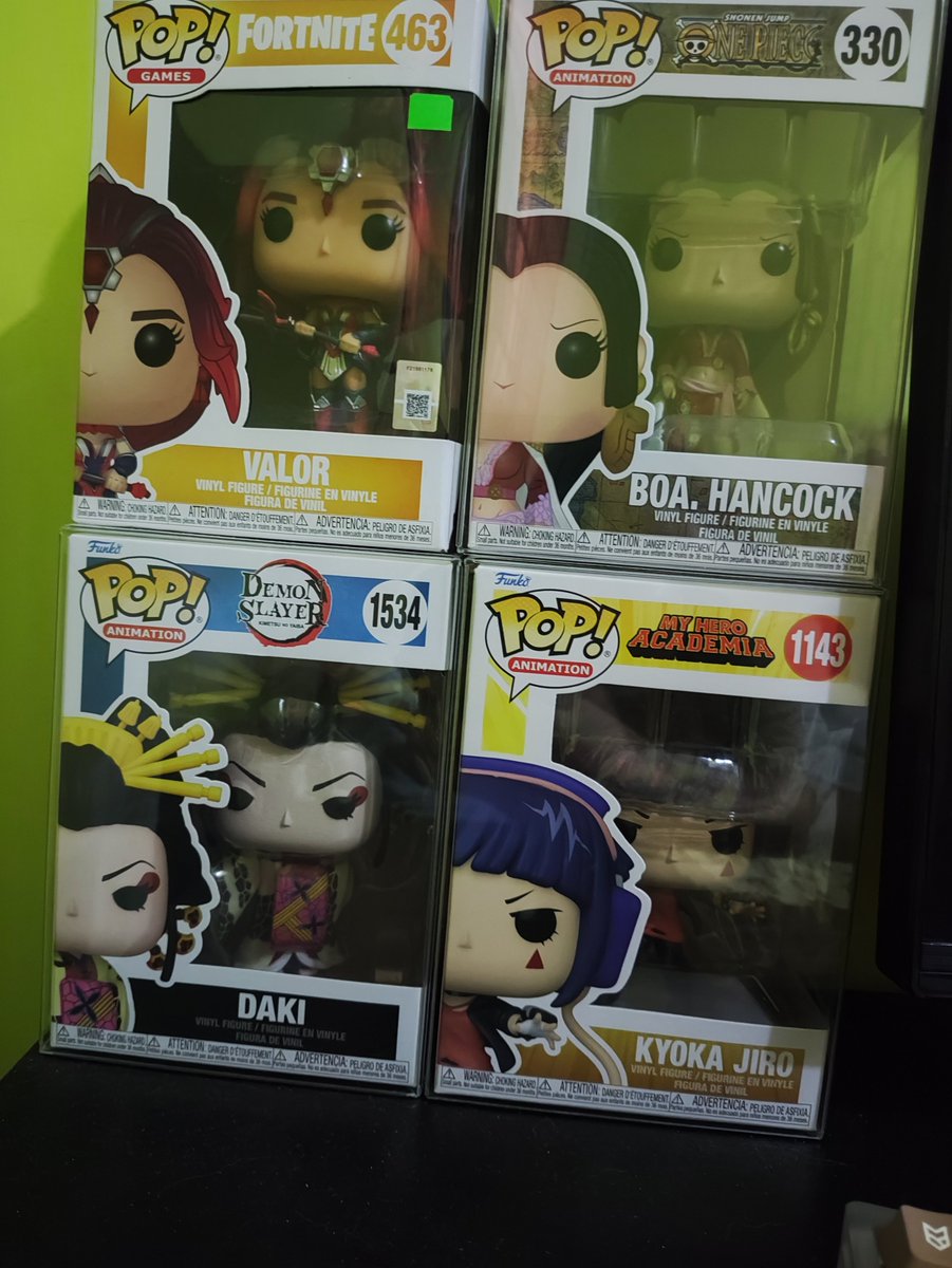 Its_Lyte's tweet photo. Wts lfb funko pop PH

Valor from Fortnite - 250
Boa. Hancock - 500
Daki - 500
Kyoka Jiro - 500

For all 500 ea, can lower to 450 if sure buyer

📍:san mateo
🚗:JnT and sdd
MOP: GCASH
Can meetup within san mateo, marikina
#Lytesells 

t. Collector one piece demon slayer anime mha https://t.co/XYRpgCUnA3