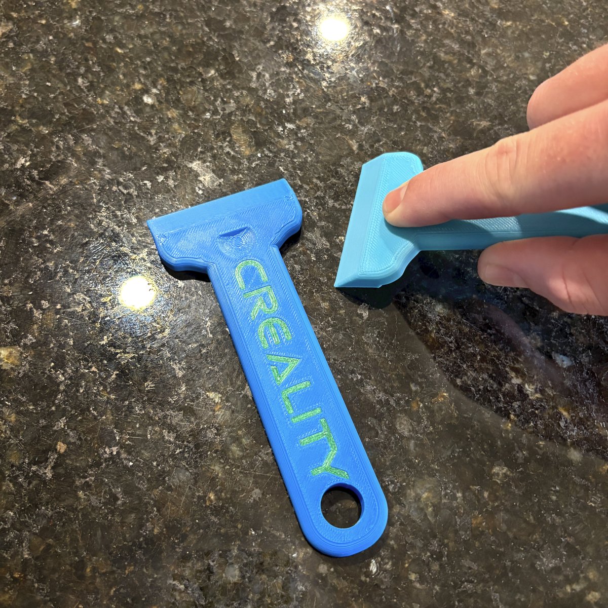 BigBoomPrints's tweet photo. Here is Bed scraper this awesome print is designed to be quick and easy requiring no supports, download and 3d print it yourself now https://t.co/lKOx9AHuzt https://t.co/p4J87KEZaz