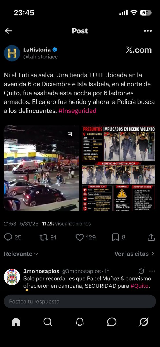 fdavaloso's tweet photo. Que está pasando en #Quito
#Inseguridad https://t.co/DrQ9rpa1zE