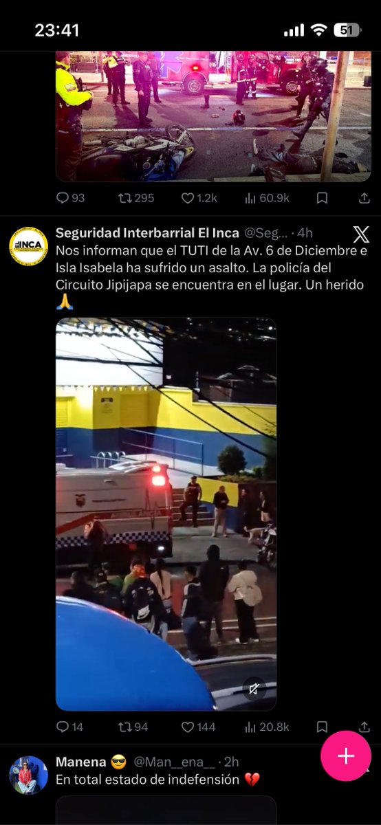 fdavaloso's tweet photo. Que está pasando en #Quito
#Inseguridad https://t.co/DrQ9rpa1zE