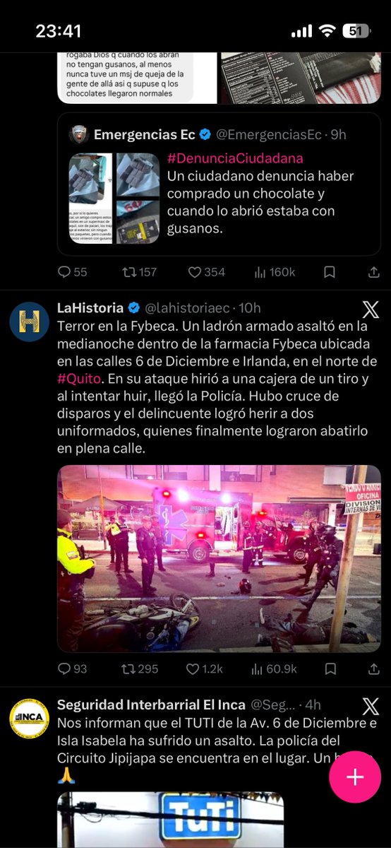 fdavaloso's tweet photo. Que está pasando en #Quito
#Inseguridad https://t.co/DrQ9rpa1zE
