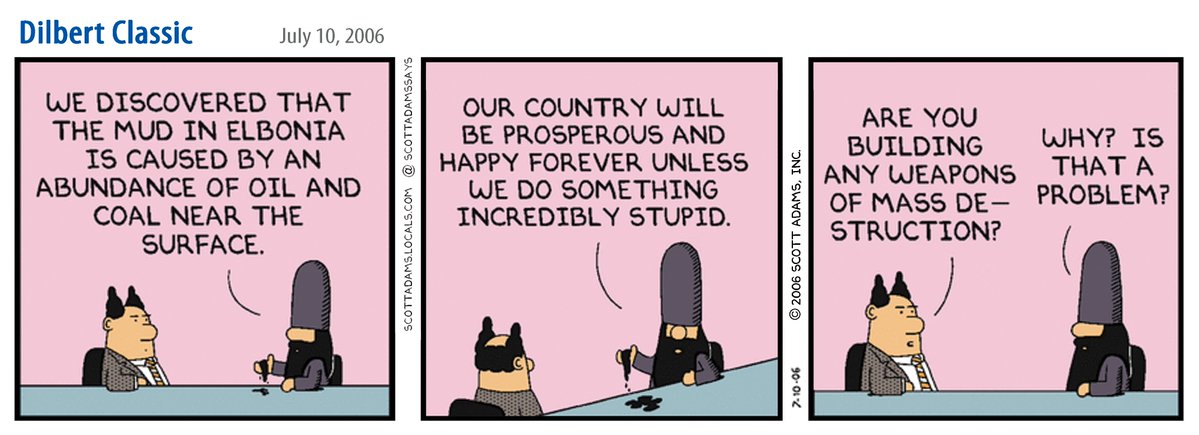 ScottAdamsSays's tweet photo. 2006 Dilbert Classics Week https://t.co/ZDXfqoNiB5