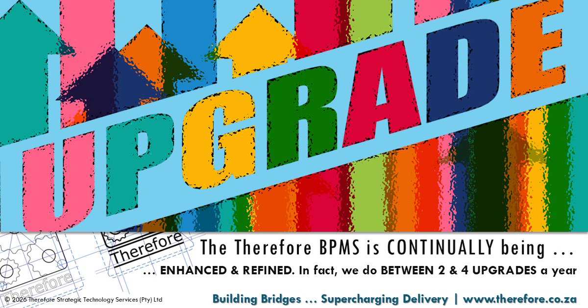 ThereforeSTS's tweet photo. Always improving, always evolving. 🔄✨

 The Therefore, BPMS receives 2–4 upgrades a year, each one quick, seamless, and risk-free. Because progress should never slow you down. 🚀

 #BPMS #Upgrade #Innovation #Efficiency https://t.co/FJBvT73sD9