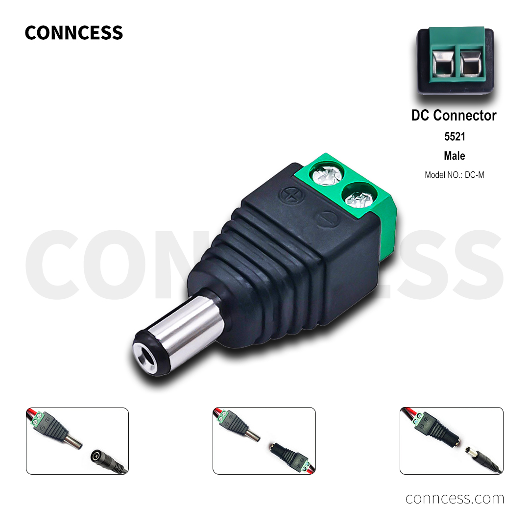 CONNCESS's tweet photo. DC Male Power Connector for Security &amp; Cabling Wholesale

#DCConnector
#SecurityAccessories
#CablingParts
#PowerPlug
#WholesaleElectronics https://t.co/UDUgpmIbHW