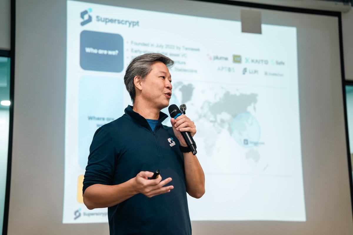 tuakdotsol's tweet photo. Solana Network State Spring 2026 Demo Day presented by @jelawangcapital and @AppWorks was a banger!

@SuperteamMY kicked things off with the opening talk followed by @SolanaFndn, Jelawang Capital, AppWorks and @Superscrypt. https://t.co/Bo8TCWHNLs