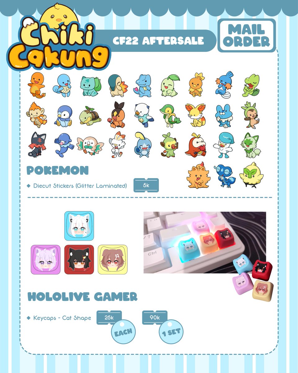 mearwynn's tweet photo. ❤️&amp;🔁are appreciated!!

Mearwynn - aftersales Mail Order Open!!

📅 Periode Mail Order : 1 Juni s/d 7 Juni 2026 
🔗 Form : https://t.co/xNFmlFwH2P
🐾 Fandom : Monster Hunter, Pokemon, &amp; Hololive

#CF22 #comifuro22 https://t.co/KKNRfdEx11
