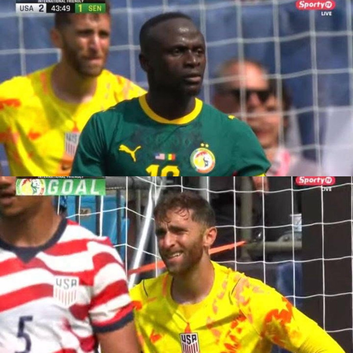 abosalaharena's tweet photo. لو كنت متحمسًا لكأس العالم بسبب جودة المنتخبات... فاستعد لصدمة كبيرة بسبب الطقس 🌡️

مباراة أمريكا والسنغال الودية إمبارح كانت نموذج مرعب للي ممكن نشوفه في البطولة.

رطوبة عالية.
حرارة مرهقة.
ولاعبو المنتخبين كانوا واضح عليهم التعب البدني بشكل كبير طوال المباراة.

والغريب إن حتى لاعبي أمريكا المحليين مش متعودين يلعبوا في الظروف دي باستمرار، لأن أغلب مباريات الدوري الأمريكي أصلًا بتتلعب في أوقات مختلفة.

وده معناه إننا ممكن نشوف مباريات كتير جدًا متأثرة بالطقس أكتر من تأثرها بالفوارق الفنية.

المشكلة مش في الحرارة فقط.
المشكلة في الرطوبة المرتفعة اللي بتستنزف اللاعبين بدنيًا بشكل مرعب.

فتلاقي الإيقاع أبطأ.
والضغط أقل. 
والجري أقل.
والمباراة كلها متأثرة بالظروف الجوية.

والمفاجأة الأكبر؟
إن نفس المناطق دي عندها احتمالية عالية جدًا للأمطار الغزيرة والعواصف الرعدية في نفس الفترة.

يعني ممكن تبدأ المباراة بحرارة ورطوبة خانقة...
وتنتهي بتوقف اللقاء بسبب عاصفة.
خصوصًا إن أغلب الملاعب مفتوحة بالكامل.

بصراحة...
إذا استمرت الظروف بالشكل ده، فإحنا أمام بطولة قد يكون الطقس فيها أحد أهم العوامل المؤثرة على النتائج مثلها مثل جودة المنتخبات نفسها 🌧️🌡️