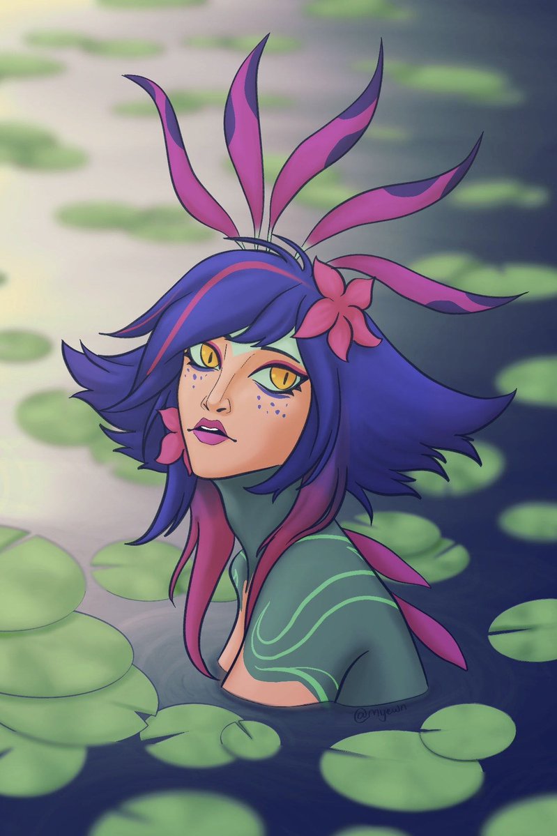 myewn_'s tweet photo. finally drawing again… Neeko! :3 https://t.co/c2K6CNoyNe
