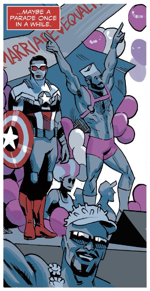 captaincupkick's tweet photo. Happy Pride Month!! https://t.co/n1COBb7rSF