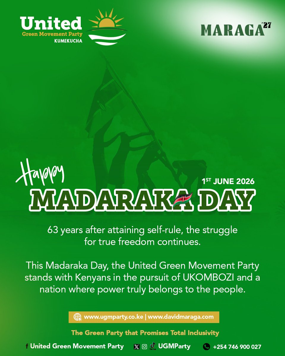 UGMParty's tweet photo. #MadarakaDay #UGMParty #Kumekucha https://t.co/SytFXW03px