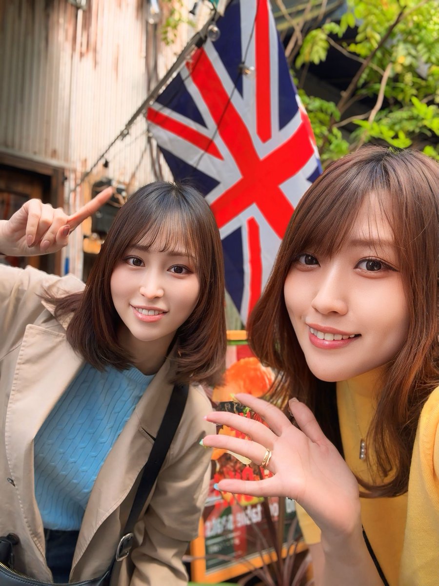 この間、のぎみゆとランチ行ってきた🍔❤️‍🔥 バイバイする瞬間まで