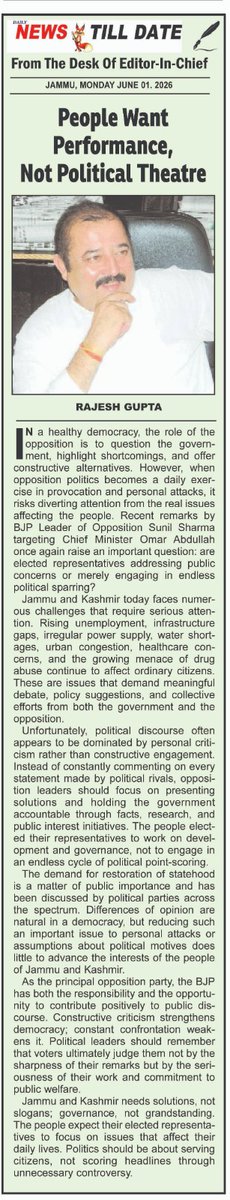 TheRajeshgupta's tweet photo. @rashtrapatibhvn @narendramodi @AmitShah @OmarAbdullah @OfficeOfLGJandK @CM_JnK @diprjk @tanvirsadiq @nasirsogami @JavedDar_NC @JavedRanaa @sakinaitoo @JmuKmrPolice @igp_jammu @BJP4India @iamsatsharmaca @INCIndia @Sunil_SharmaBJP @DrJitendraSingh @DailyExcelsior1 @advannadurrani https://t.co/xUcpCBiYIA