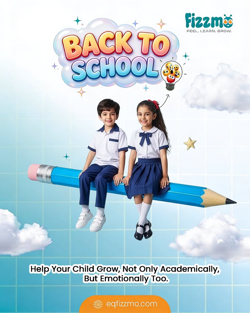 menon_arav99891's tweet photo. 📚 Back to School, Back to Growth 🌱
#BackToSchool #EmotionalIntelligence #Fizzmo #EQFizzmo #ChildDevelopment #PositiveParenting #GrowthMindset #LifeSkills #FutureReadyKids https://t.co/yqvG0E0Yyq