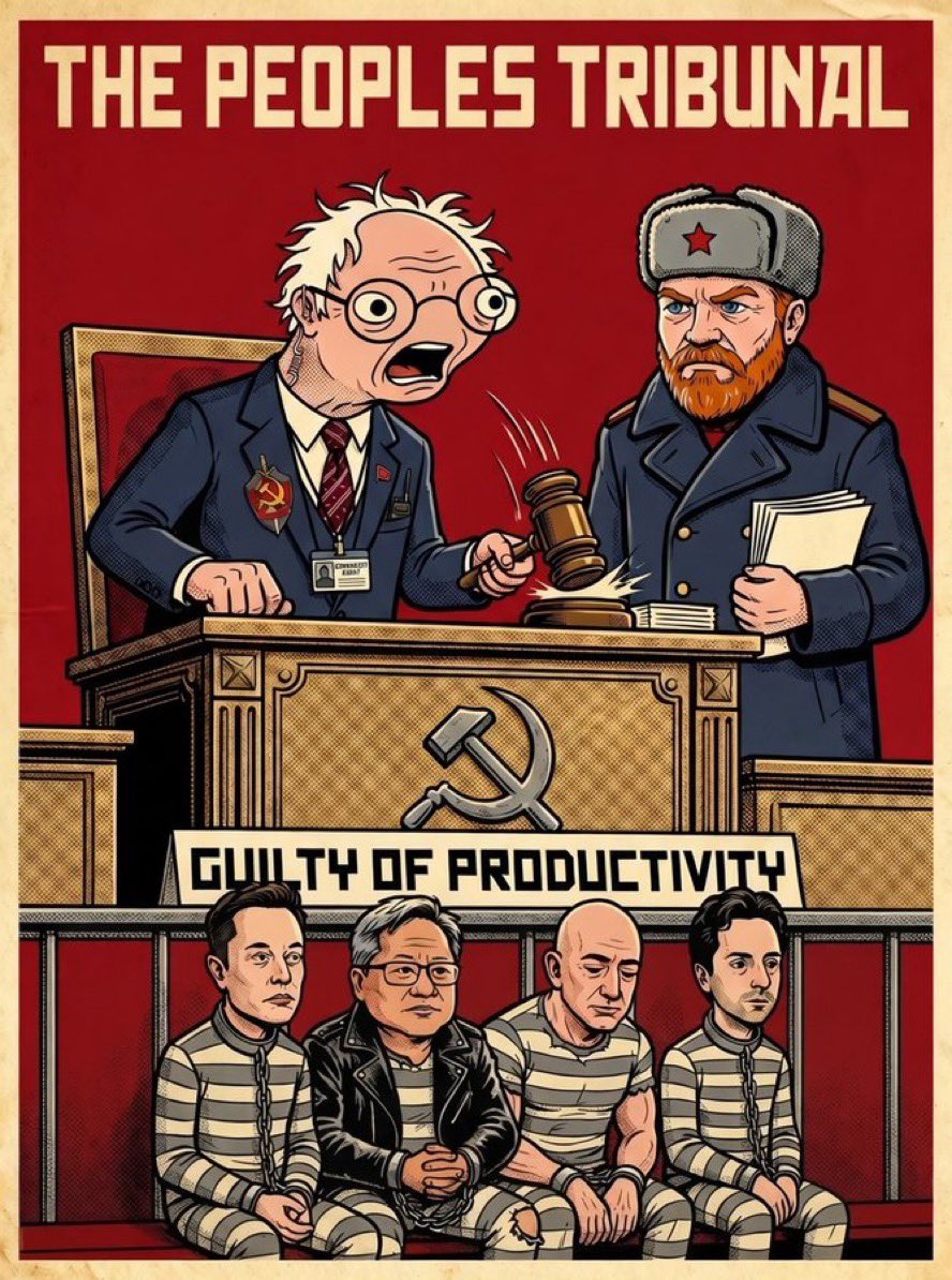 1nc0nito_'s tweet photo. @elonmusk Socialism: “Seize the means of production!”

SpaceX: “Here, have some stock… because you worked hard.”

Plot twist: Workers actually get rich instead of equally poor. 

Sanders should learn from this 🤣 https://t.co/ULZhWtEDuN