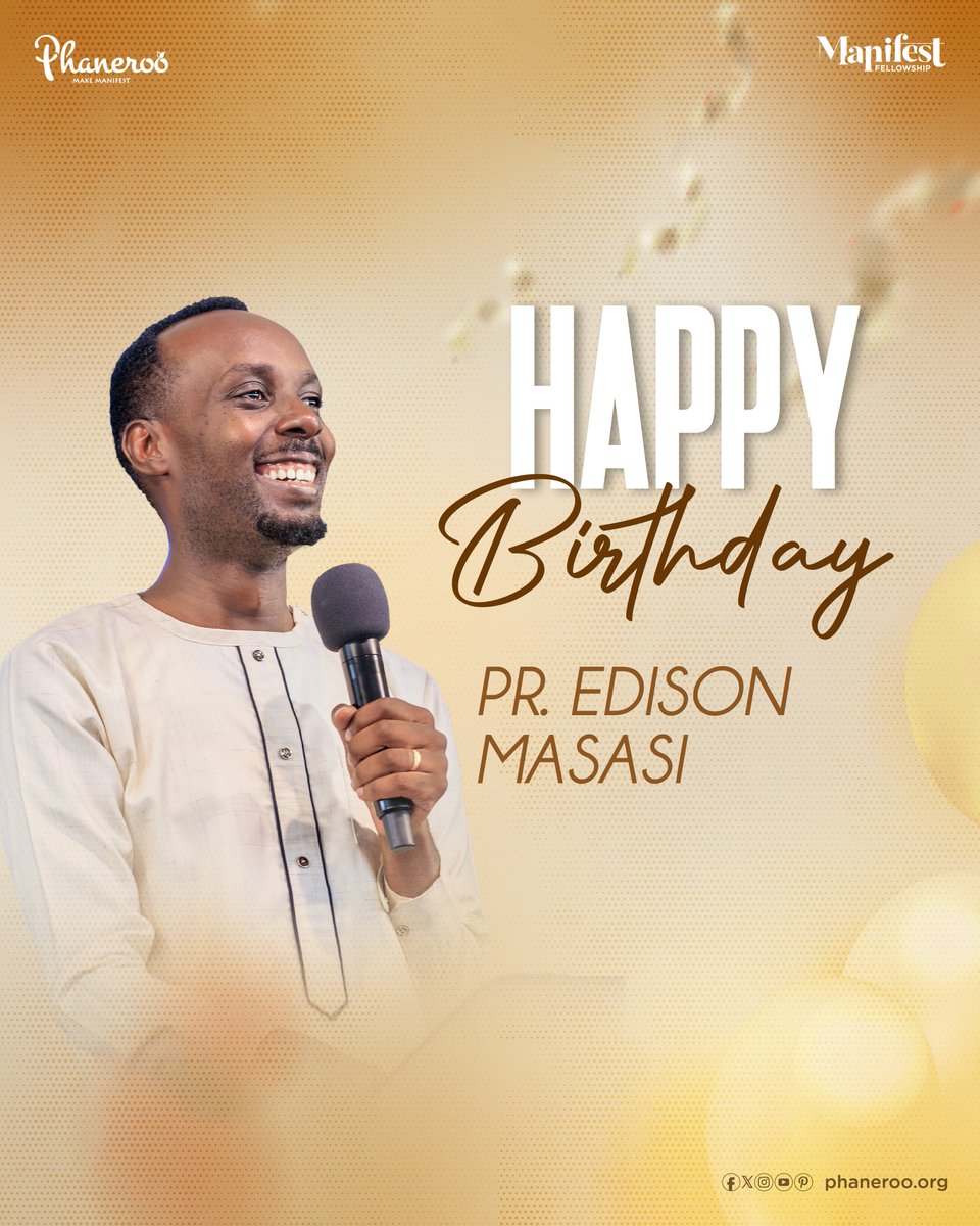Phanerookampala's tweet photo. Happy birthday Pastor Edison Masasi 🎂 https://t.co/GSrtbMIdqO