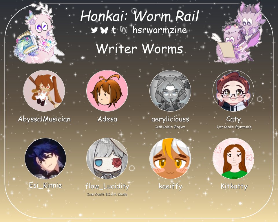 hsrwormzine's tweet photo. ✒️ Writer Worms https://t.co/08Le5KRUQc