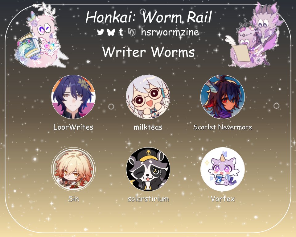 hsrwormzine's tweet photo. ✒️ Writer Worms https://t.co/08Le5KRUQc
