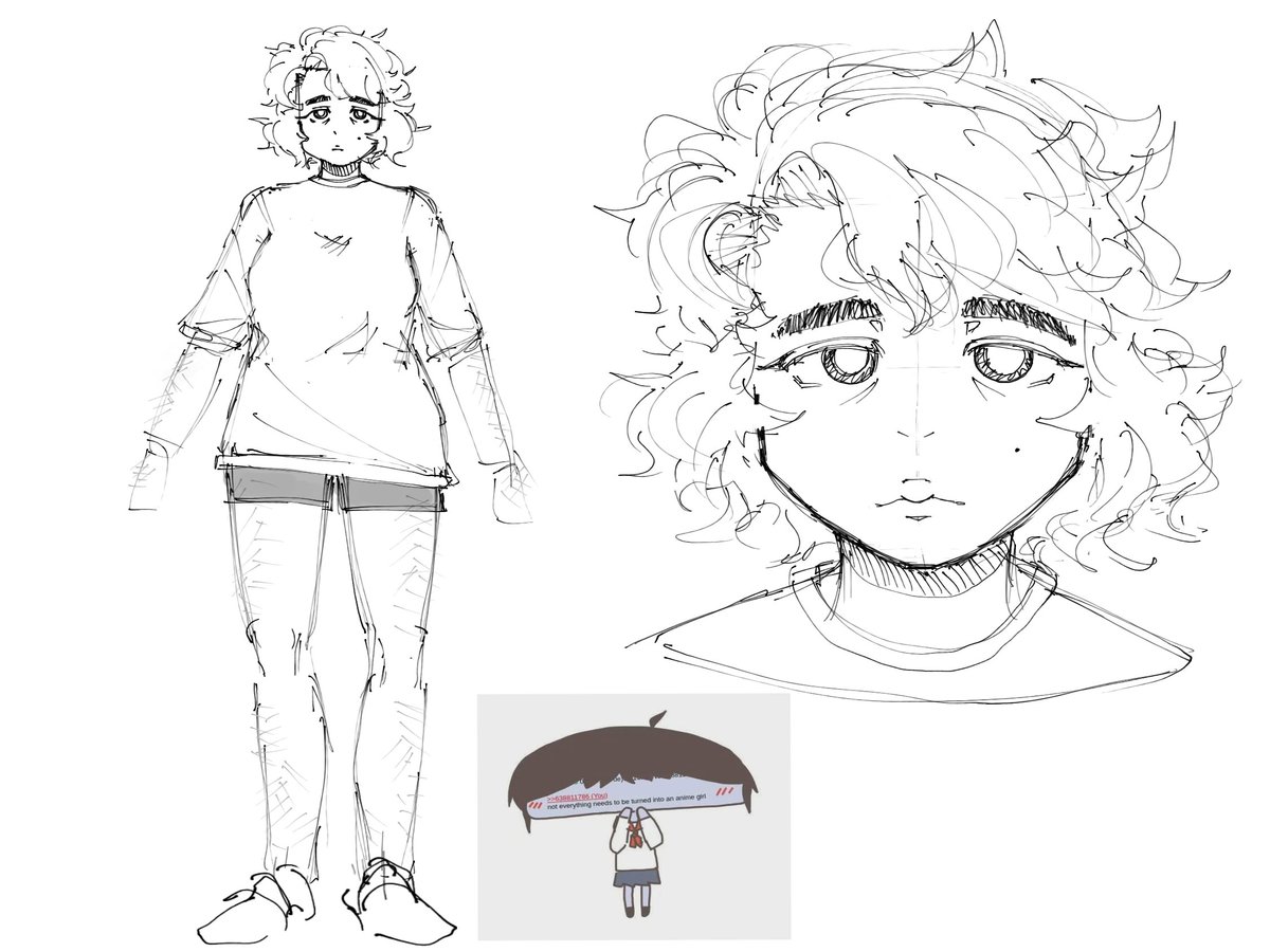 Scurie_'s tweet photo. something something losing the bet and making a genderbender of yourself https://t.co/Egd8Ijz6bm