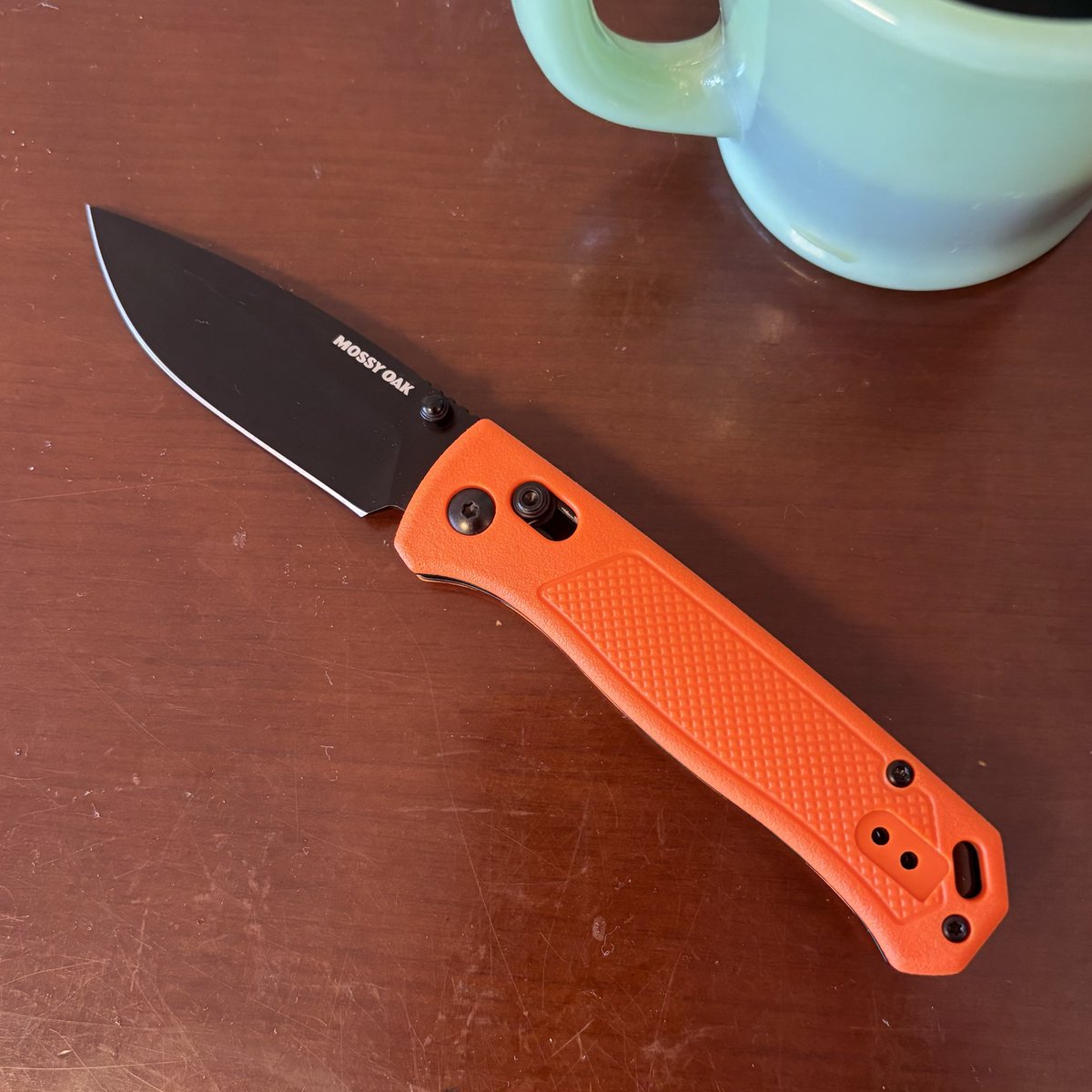 melon_no1's tweet photo. AmazonでMossyOakのナイフを購入
セールでお買得でした
D2鋼ブレードで切れ味良さそう
釣りにちょうどいいサイズで活躍しそうです https://t.co/DqizurnKxi